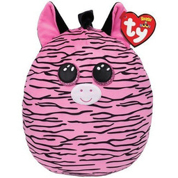 Maskotka Ty Squish-a-Boss Różowa zebra - Zoey 30