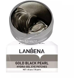 LANBENA Hydrożelowe płatki pod oczy przeciwzmarszczkowe z Czarnych