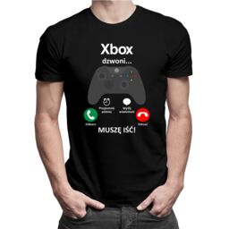 Xbox dzwoni, muszę iść - męska koszulka
