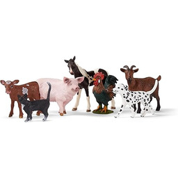 schleich FARM WORLD Zestaw zwierząt z farmy 77533