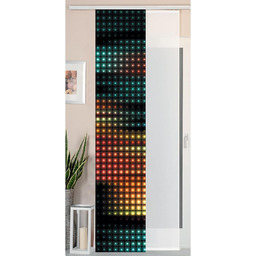 Gardinenbox firana przesuwna, panelowa, wygląd dzikiego jedwabiu, panele