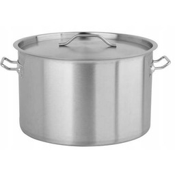 Garnek z miarką średni 25 l pokrywą dno