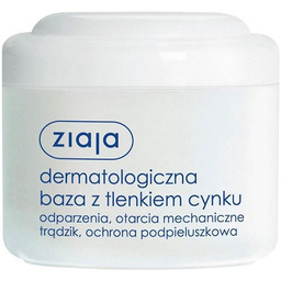 Ziaja, dermatologiczna baza z tlenkiem cynku, 80ml