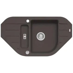 Alveus Niagara 60 4126003 Granitowy Czekoladowy Zlewozmywak narożny