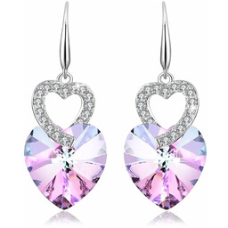 Kolczyki SREBRO 925 cyrkonie do Swarovski
