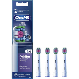 Oral-B Pro 3D White 4 szt. biały