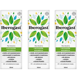 Zestaw 3x Iberogast płyn doustny, 100 ml