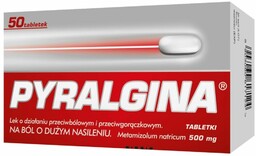 PYRALGINA 500 mg, 50 tabletek