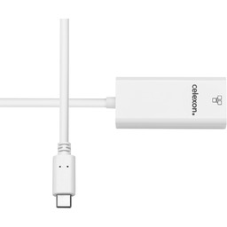 celexon adapter USB-C na Ethernet wtyczka/gniazdo - biały