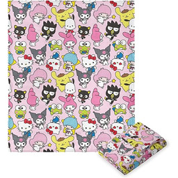 Northwest Hello Kitty jedwabny koc narzuta, 127 x