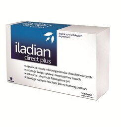 Iladian Direct Plus 10 Tabletek Dopochwowych