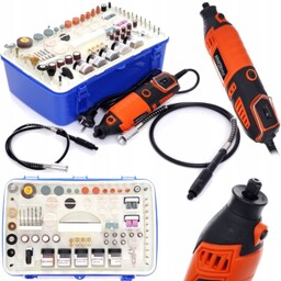 Mini szlifierka - wiertarka 270W + akcesoria -