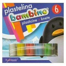 Plastelina Bambino 6 kolorów 1727