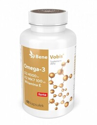 Omega-3 + D3 FORTE 4000IU + K2 MK7