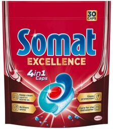 Somat Excellence 4in1 Caps Kapsułki do Zmywarki 30