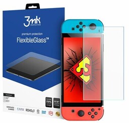 3MK Szkło hybrydowe Flexible Glass do Nintendo Switch