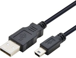 Kabel USB-A - Mini USB-B AKTBXKU3PBAW10B TB 1m