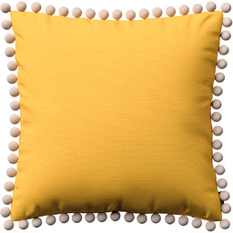 Poszewka Wera na poduszkę, żółty, 45 x 45