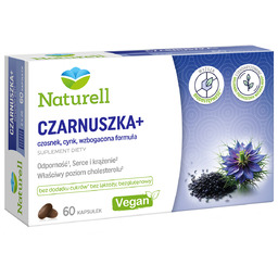 Naturell Czarnuszka+, 60 kapsułek