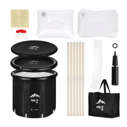 Przenośna wanna do morsowania, beczka do kąpieli lodowej