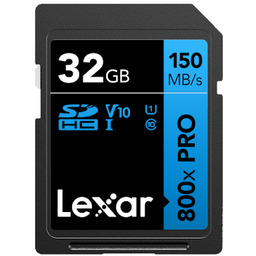 Lexar High-Performance 800x PRO SDHC/SDXC Blue - karta