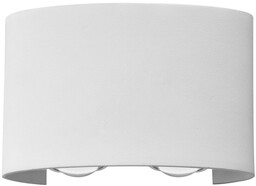 Ogrodowy kinkiet Ortelo OWL-6650-2-WH-3K Italux LED 4W 3000K