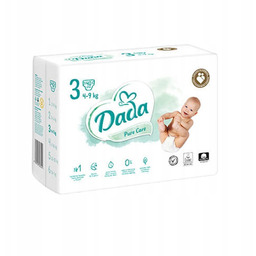 Pieluszki Dada Pure Care 3 Midi 40 Szt.