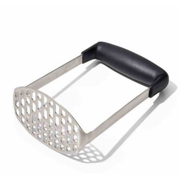 Oxo-praska do Ziemniaków Stal, Czarna, Good Grips