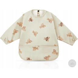 ŚLINIAK DLA NIEMOWLĄT Z DŁUGIM RĘKAWEM WODOODPORNY ŚLINIAK