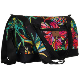 Torba podróżna czarna print Peterson PTN TP-04-1314