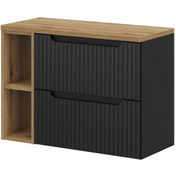 COMAD Zestaw mebli NOVA BLACK 2 szafki