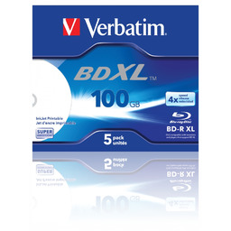 Płyta Blu-ray Verbatim BD-R 100 GB 5 szt.
