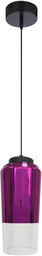 Candellux TUBE 31-51288 lampa wisząca dwukolorowy klosz szklany