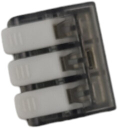 Szybkozłączka instalacyjna 4mm2 3 pin 10 sztuk złączka