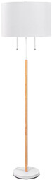 Stojąca lampa podłogowa Fogo LP-0304/2F WH Light Prestige