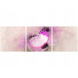 Obraz Rose Butterfly motyl pastelowy księżniczka