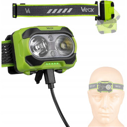 Latarka Led czołowa czołówka na głowę Vayox VA0361