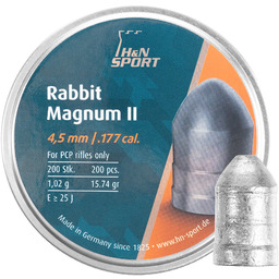 Śrut 4,5 mm Diabolo H&N Rabbit Magnum II