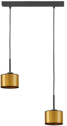 Lumes Złota podwójna lampa wisząca nad stół R7-H49