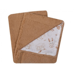 UVIE Kocyk Teddy Milusie 87x77 cm brązowy