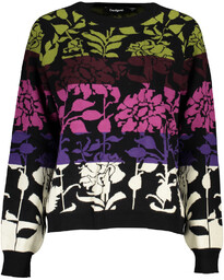 CZARNY SWETER DESIGUAL DAMSKI