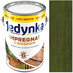 Jedynka Impregnat Ochronny Do Drewna Z Woskiem Zielony