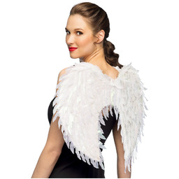 Skrzydła anioła Glam białe