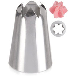 Tylka do dekoracji stalowa kwiatek