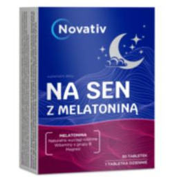 Novativ Na sen z melatoniną, 30tabl.
