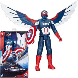 KAPITAN AMERYKA Duża Figurka 30cm HASBRO Avengers skrzydła