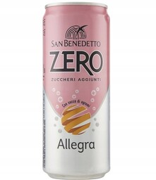 San Benedetto Allegra Zero - Napój pomarańczowy gazowany