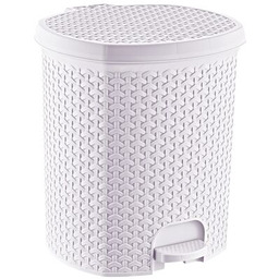 Kosz na śmieci z pedałem Tjark "rattan-style" 21