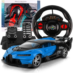Wyścigówka Samochód RC Zdalnie Sterowany Auto + Kierownica