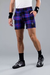 Spodenki Męskie Hydrogen Tartan Shorts Purple/Black